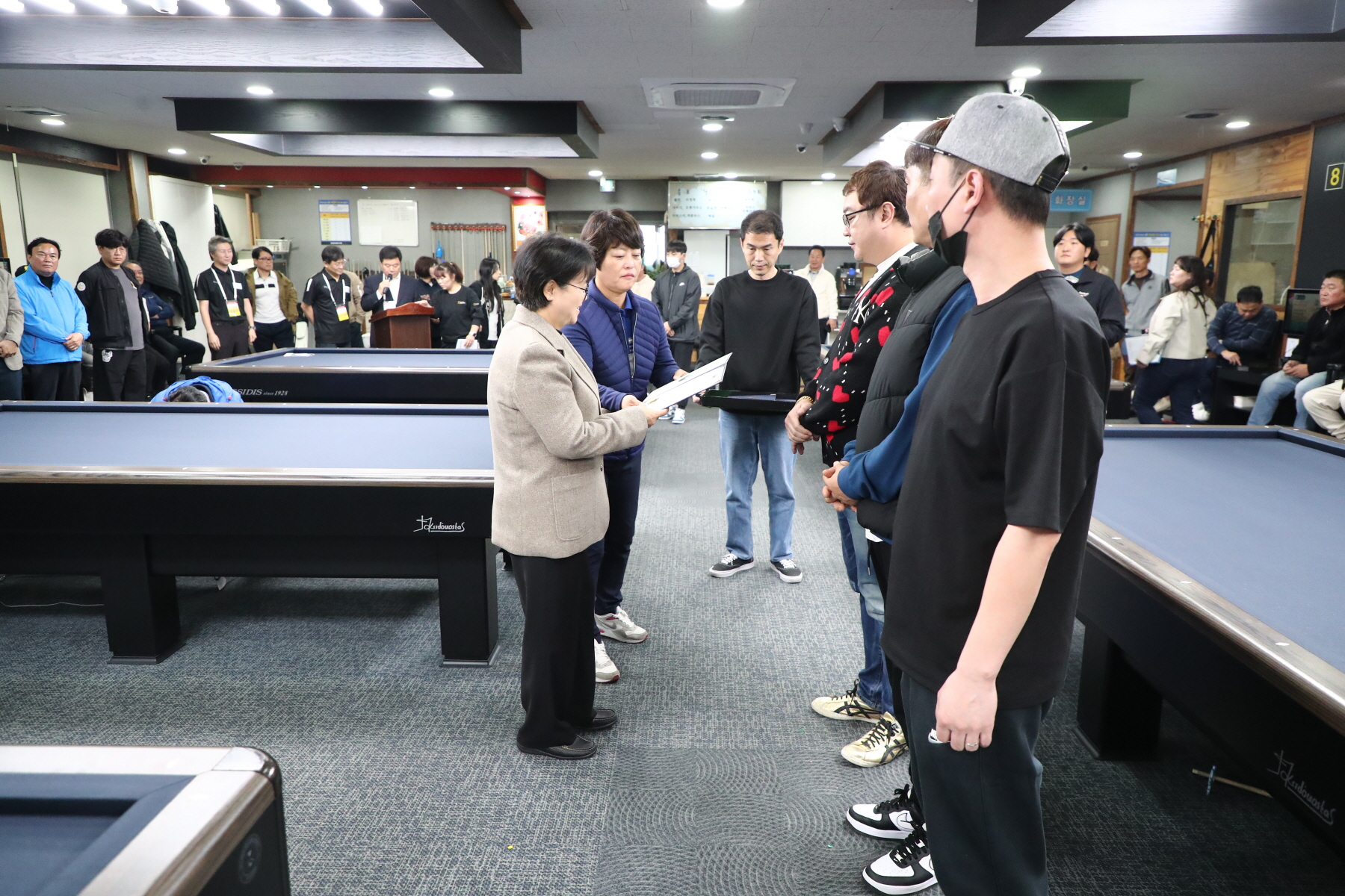 제3회 강북구청장배 겸 연맹회장배 당구대회