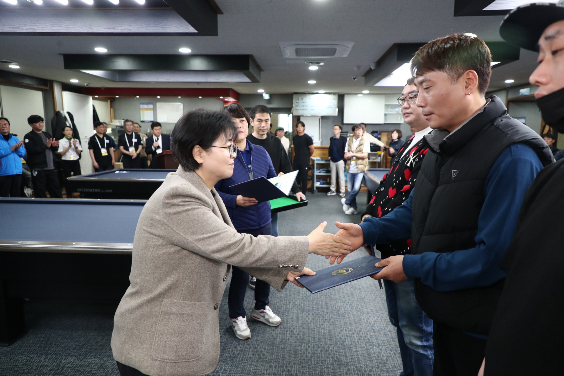 제3회 강북구청장배 겸 연맹회장배 당구대회