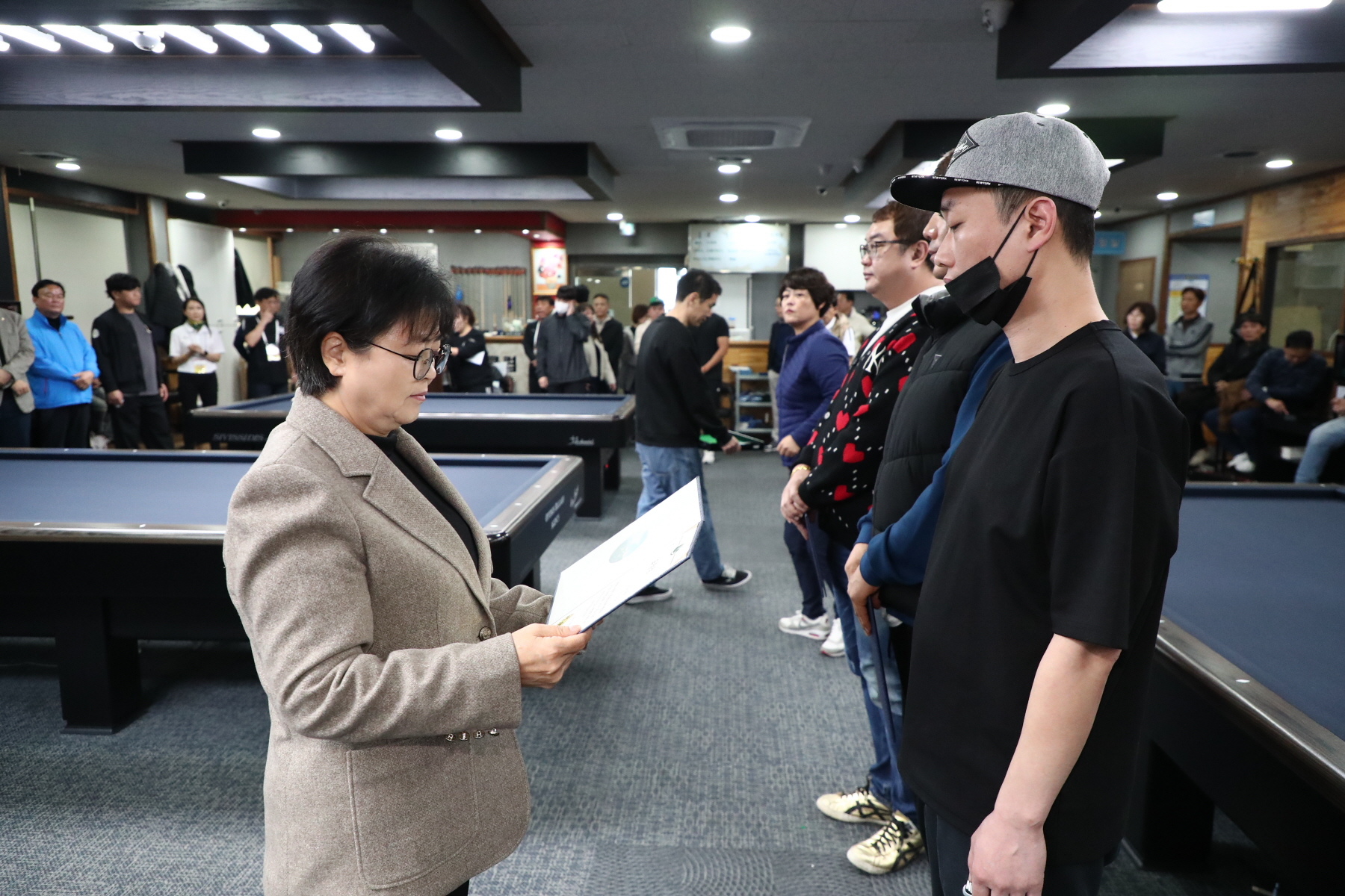 제3회 강북구청장배 겸 연맹회장배 당구대회