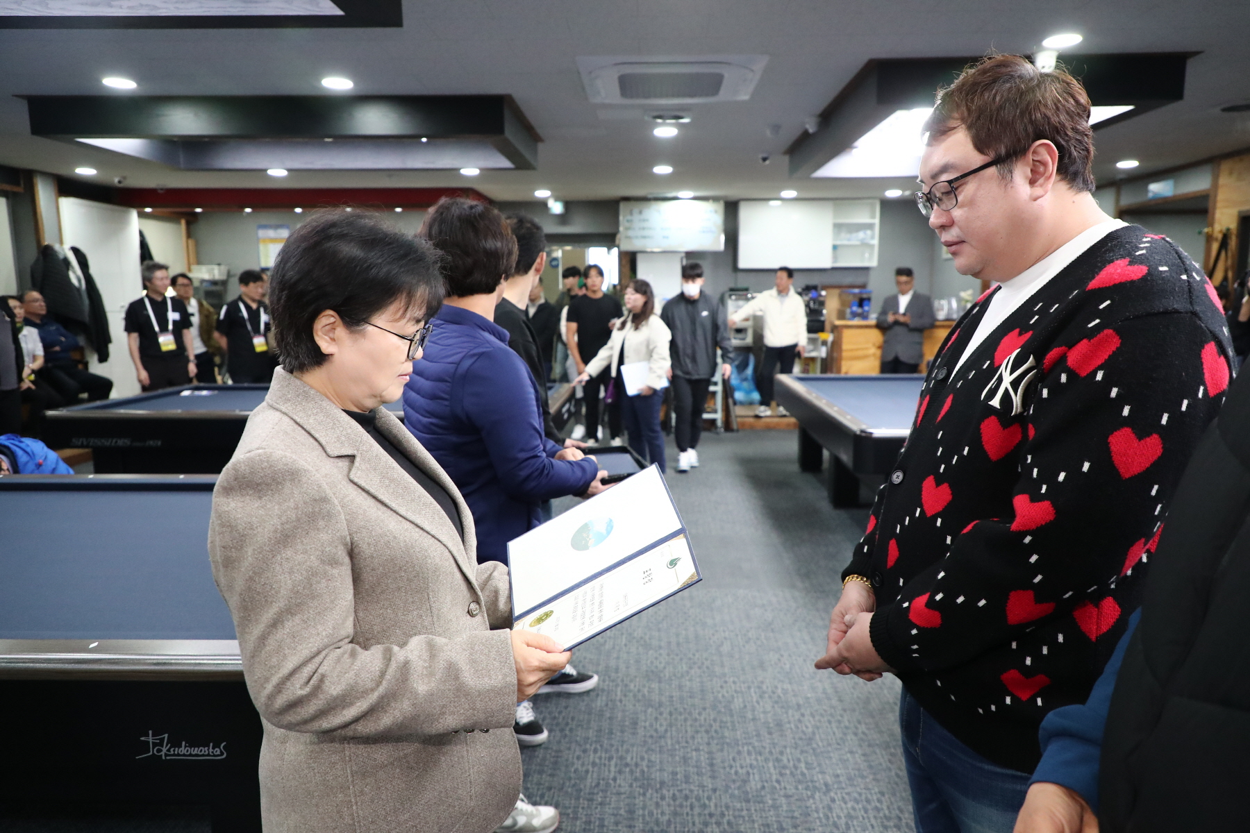제3회 강북구청장배 겸 연맹회장배 당구대회
