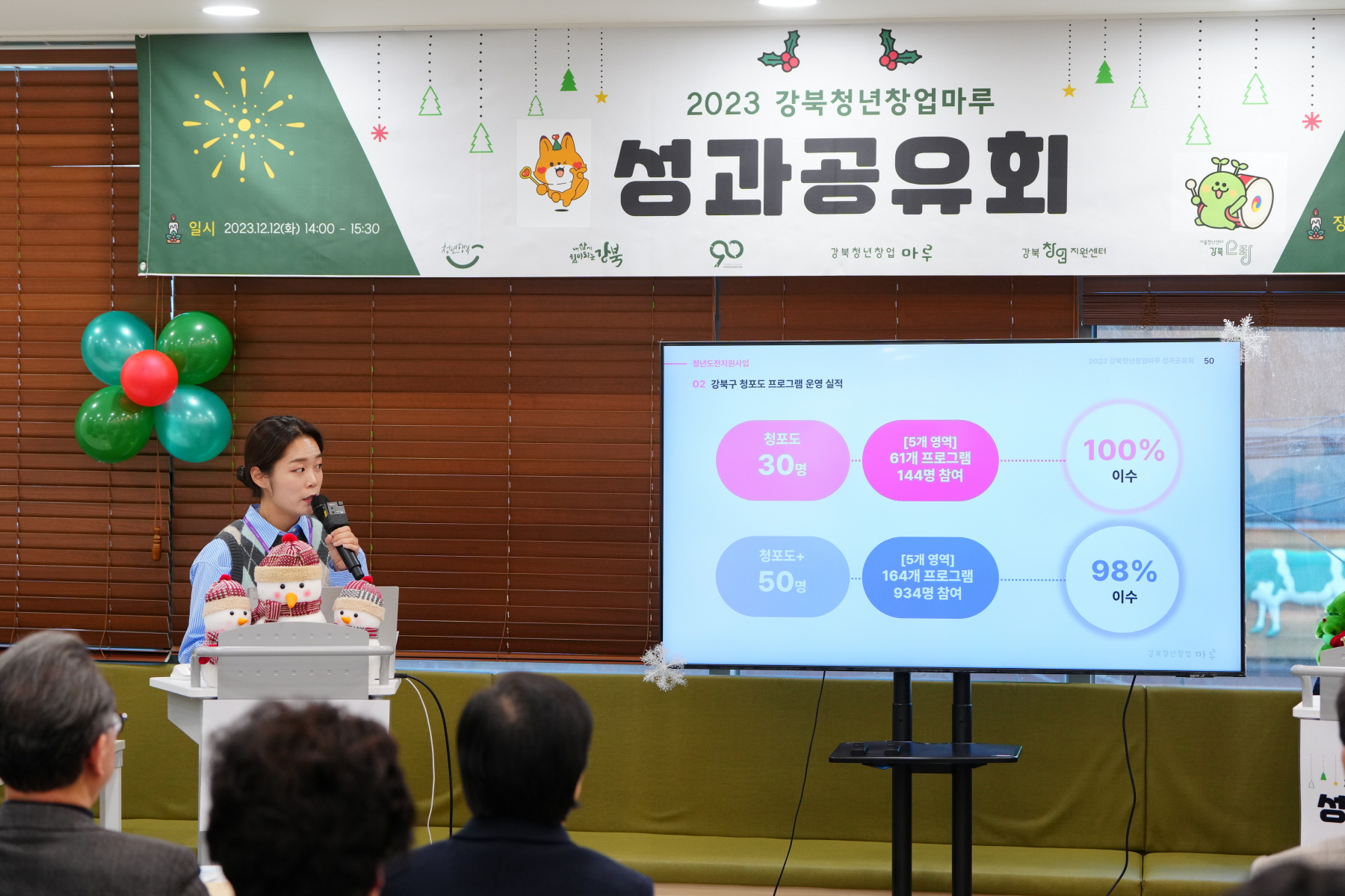2023 강북청년창업마루 성과공유회 