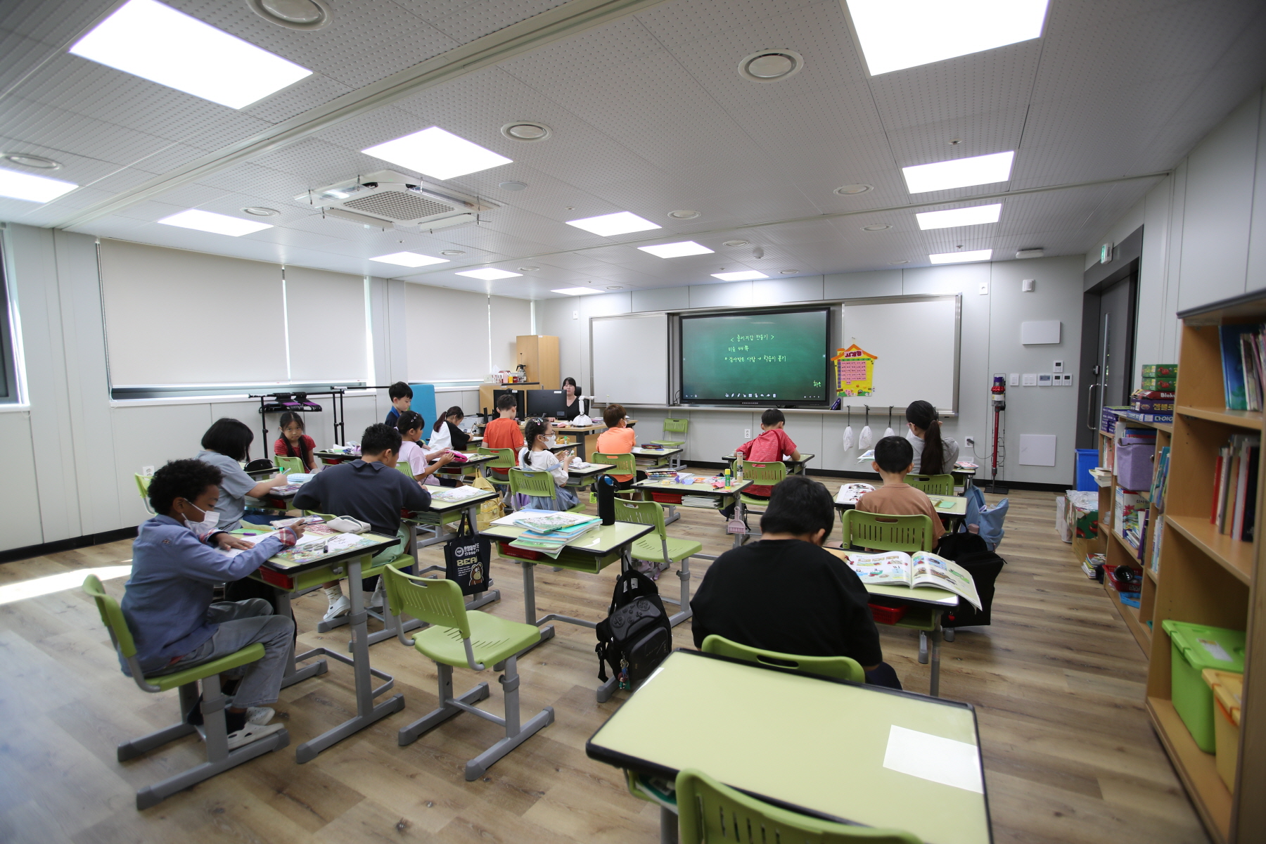 유현초등학교 모듈러 개관 행사