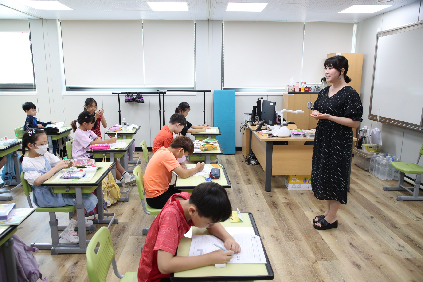 유현초등학교 모듈러 개관 행사