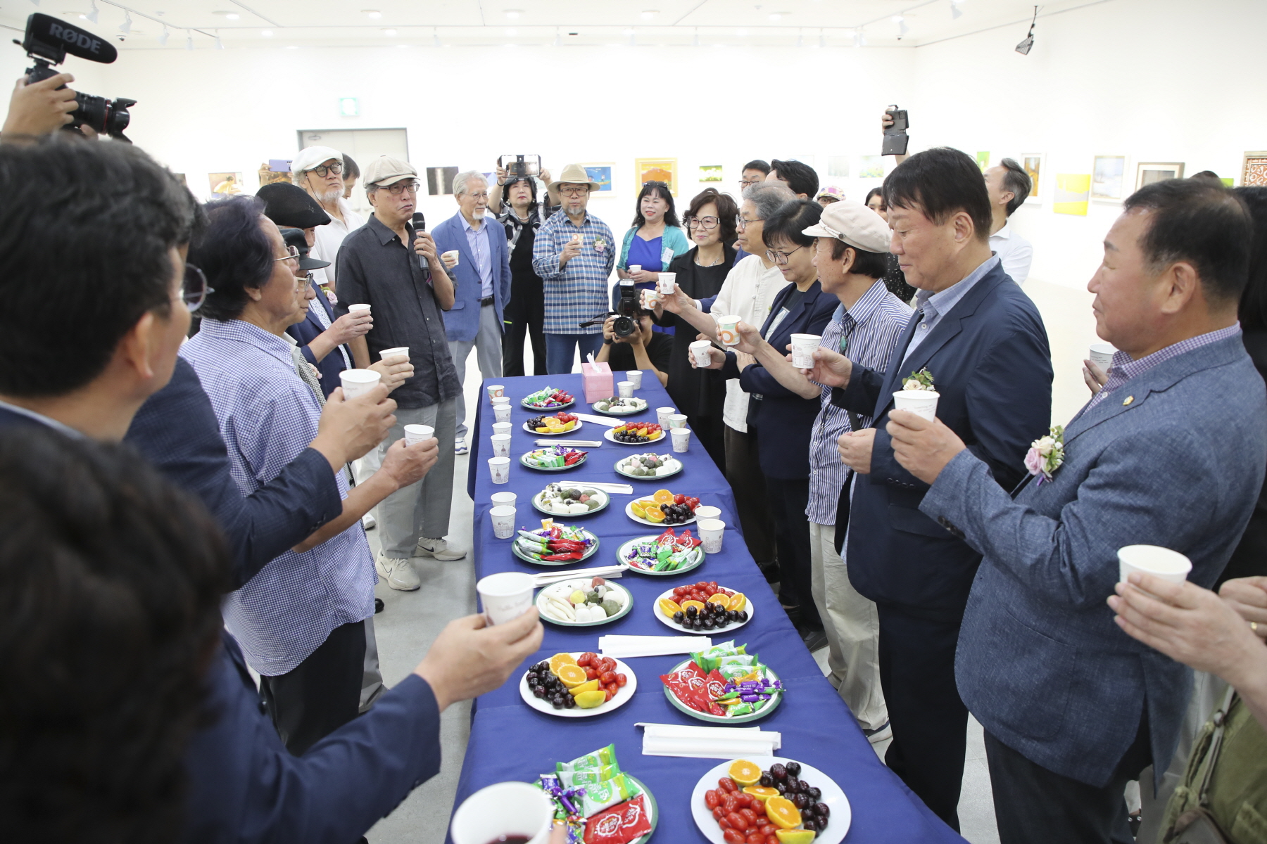제27회 강북구미술협회전 개막식