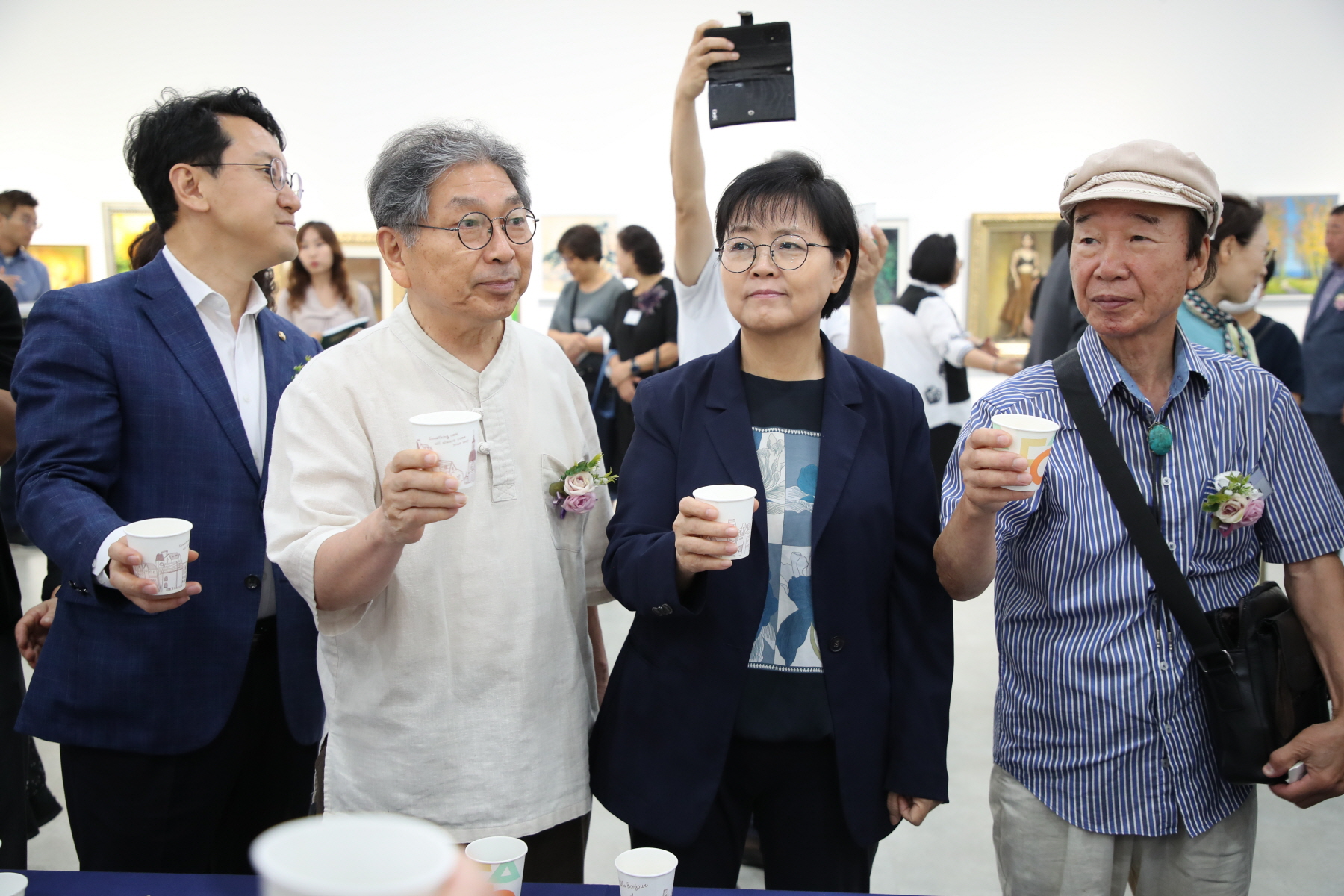 제27회 강북구미술협회전 개막식