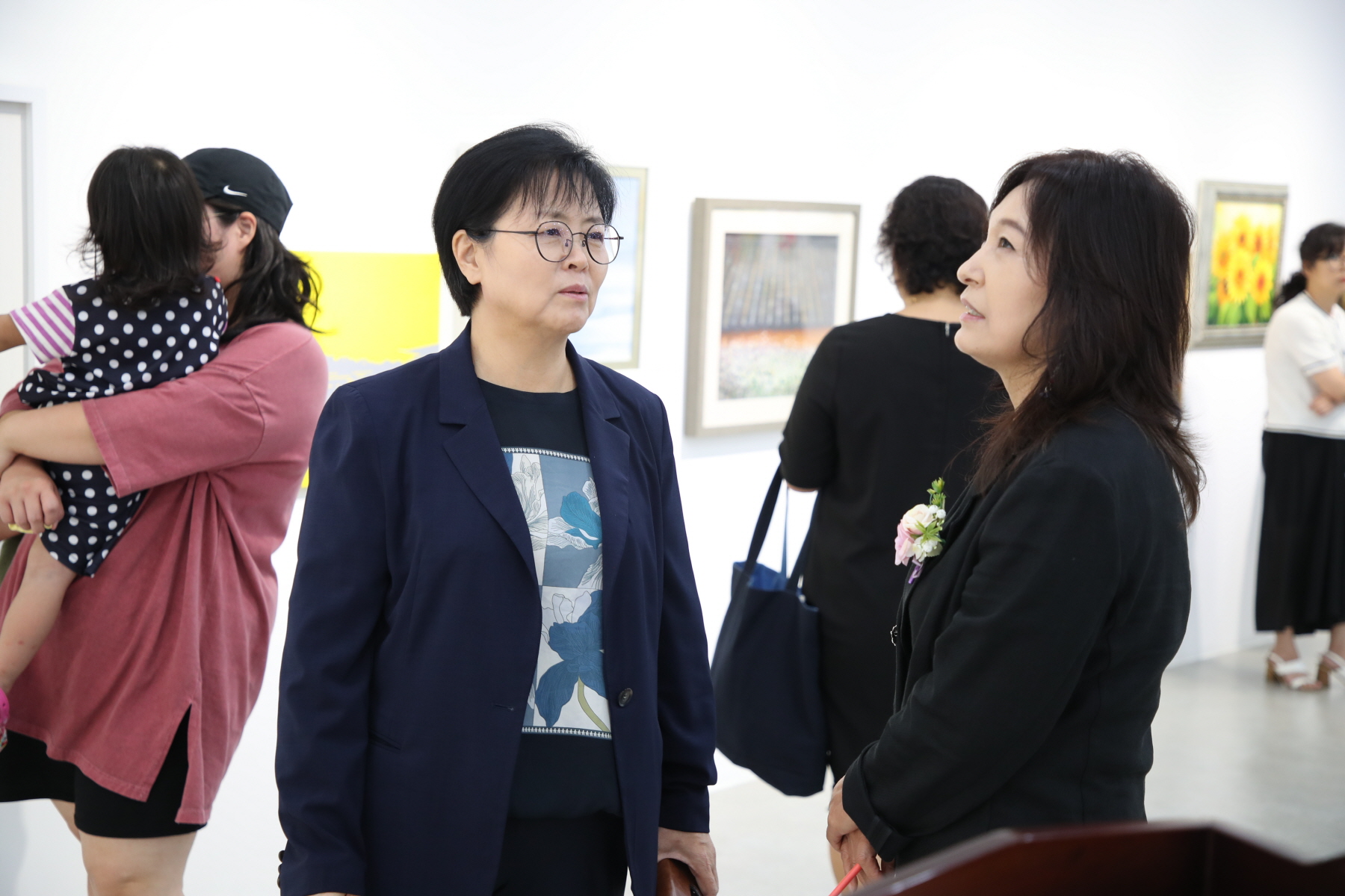 제27회 강북구미술협회전 개막식