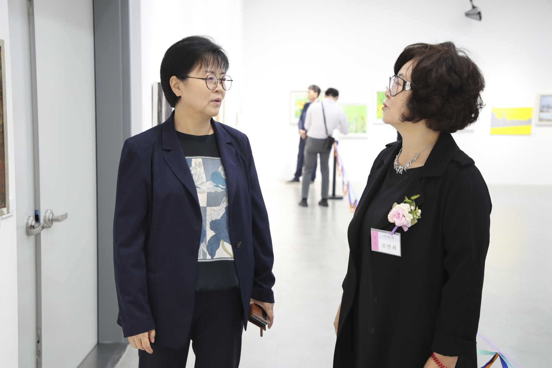 제27회 강북구미술협회전 개막식