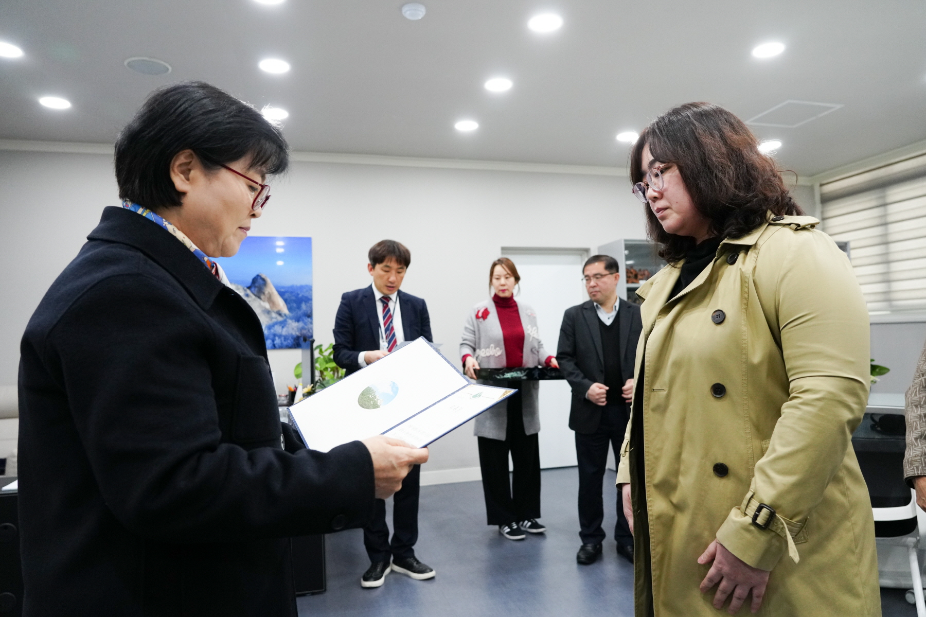 도시농업 위원회 신규위원 위촉장 수여식