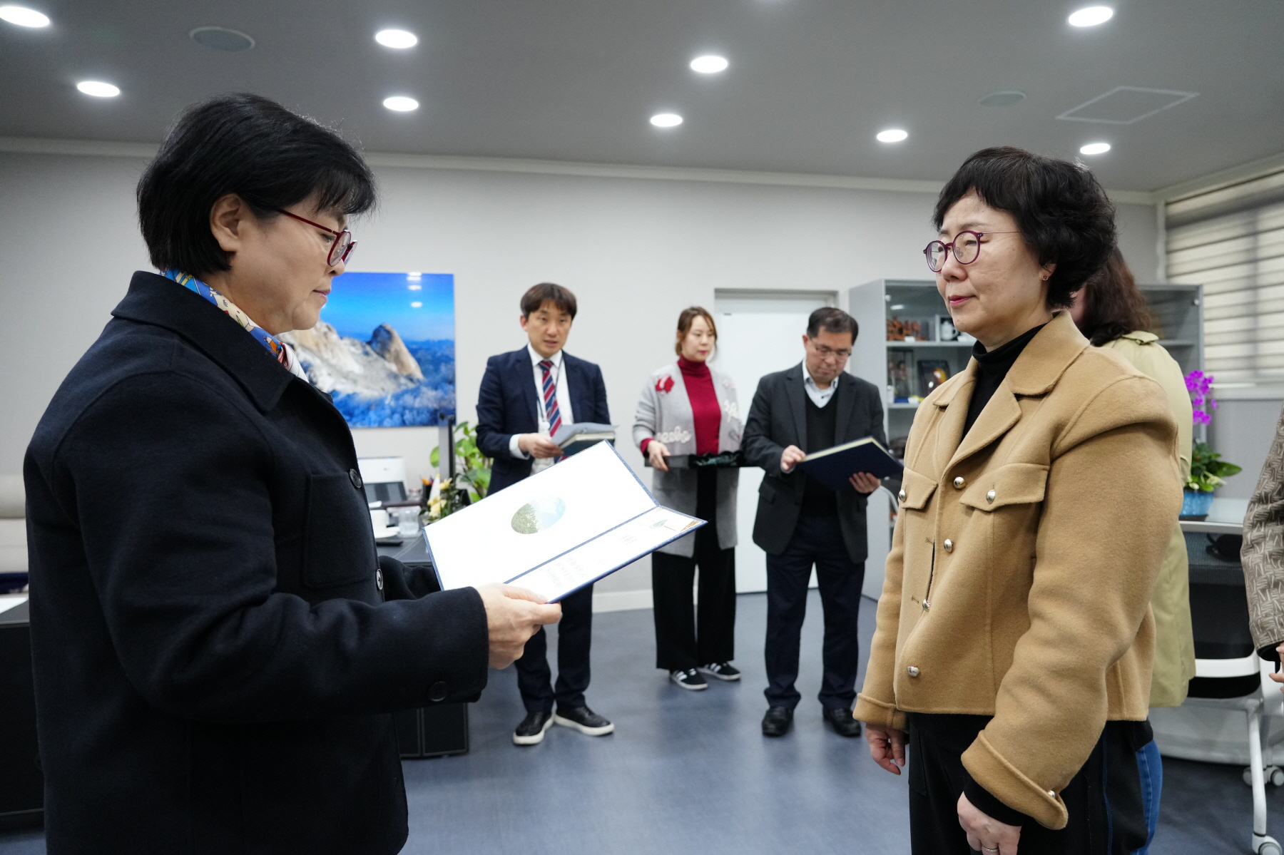 도시농업 위원회 신규위원 위촉장 수여식