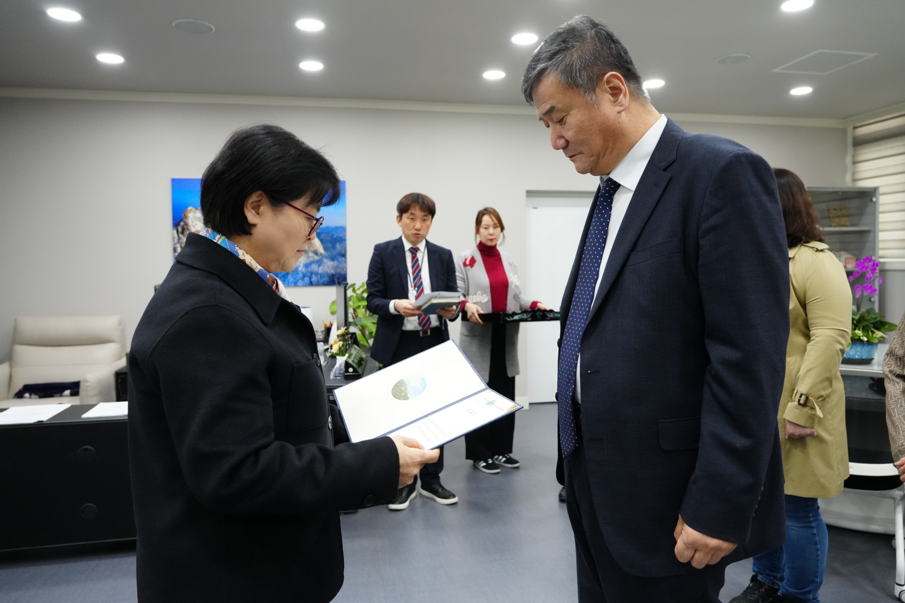 도시농업 위원회 신규위원 위촉장 수여식