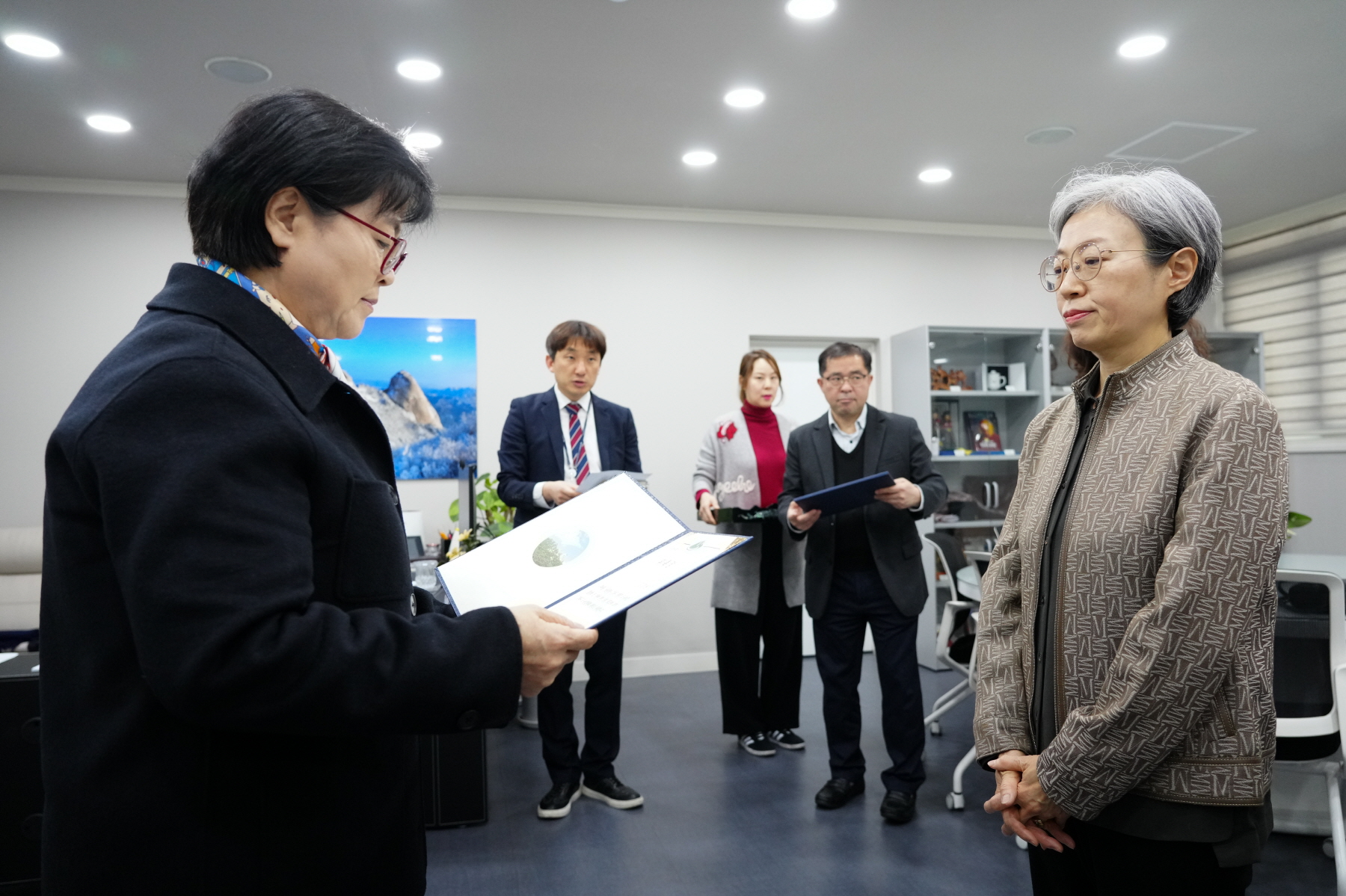 도시농업 위원회 신규위원 위촉장 수여식