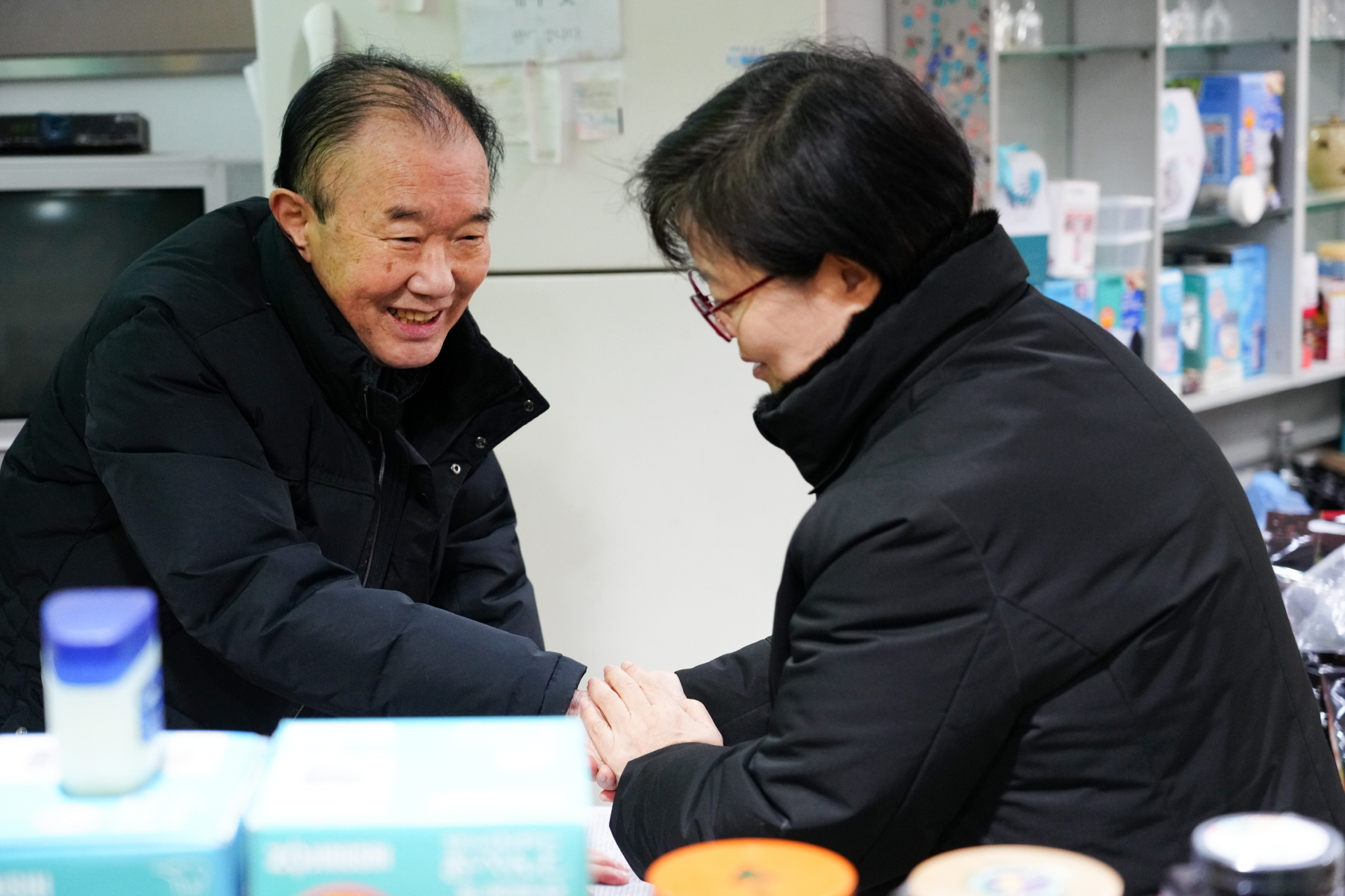 2024년 설 명절 구청장 전통시장 순회 (백년시장, 수유중앙시장)