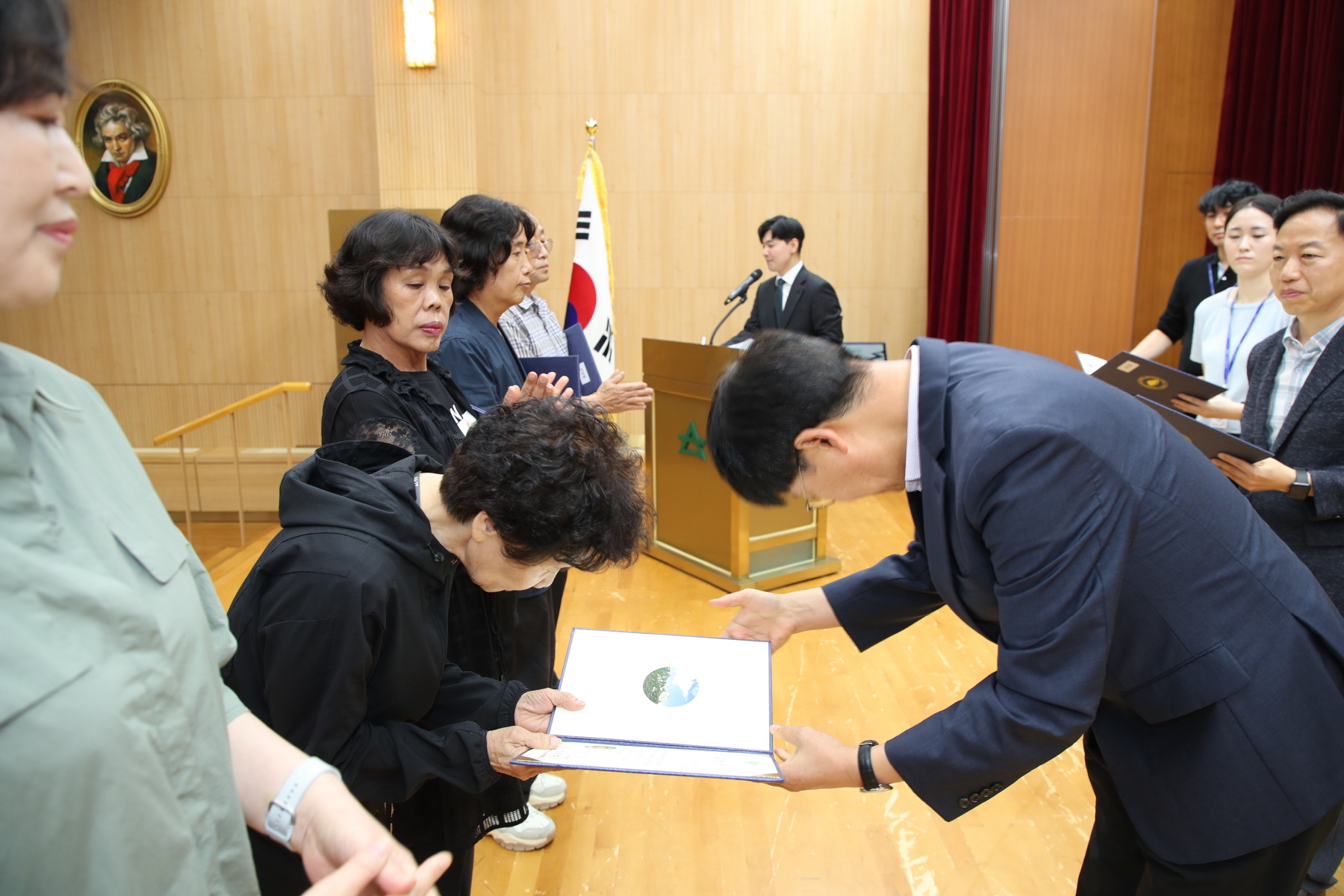 강북구 통장역량강화교육 및 모범통장 표창