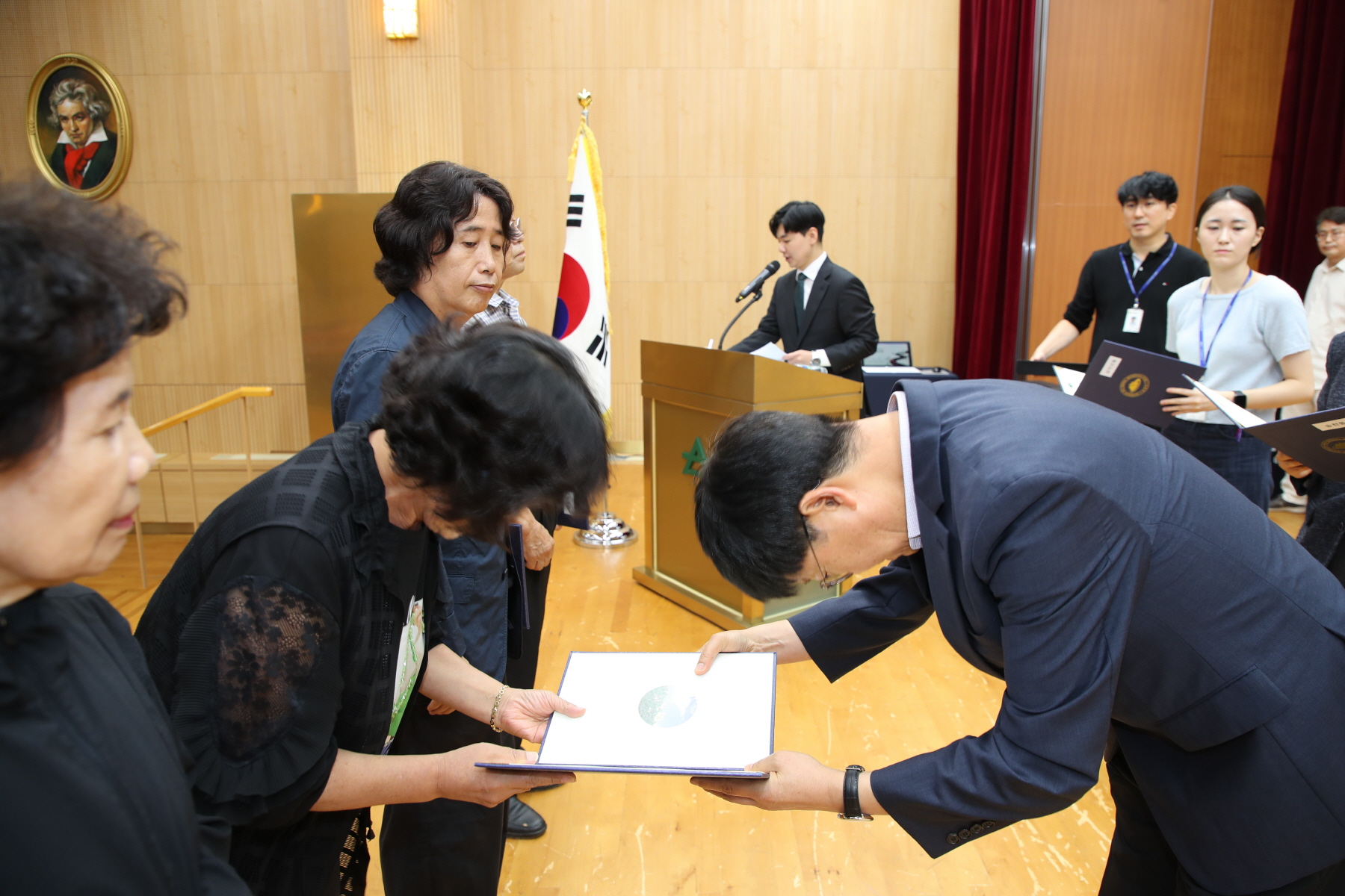 강북구 통장역량강화교육 및 모범통장 표창