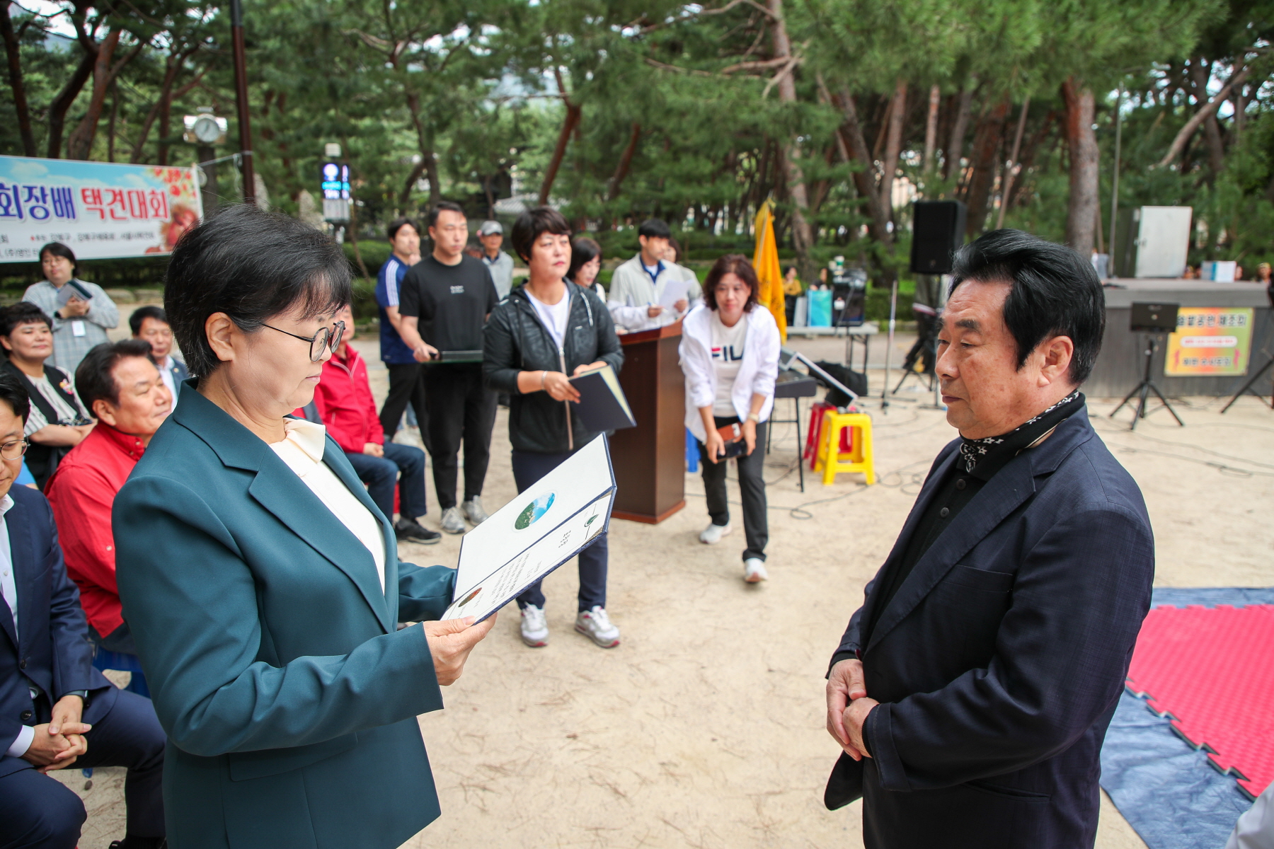 강북구청장배 겸 회장배 택견대회