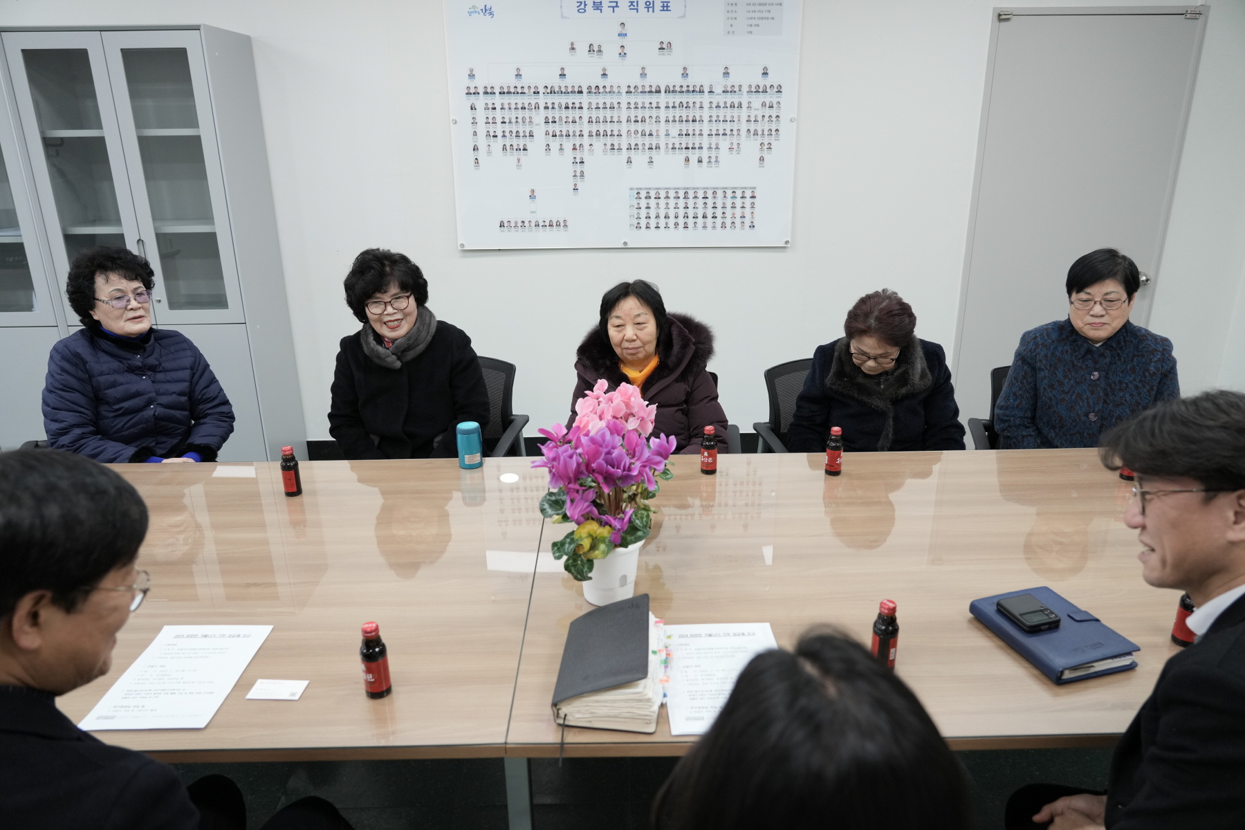 기부금 전달식 (착한나눔가게 번동 5단지 종합사회복지관)