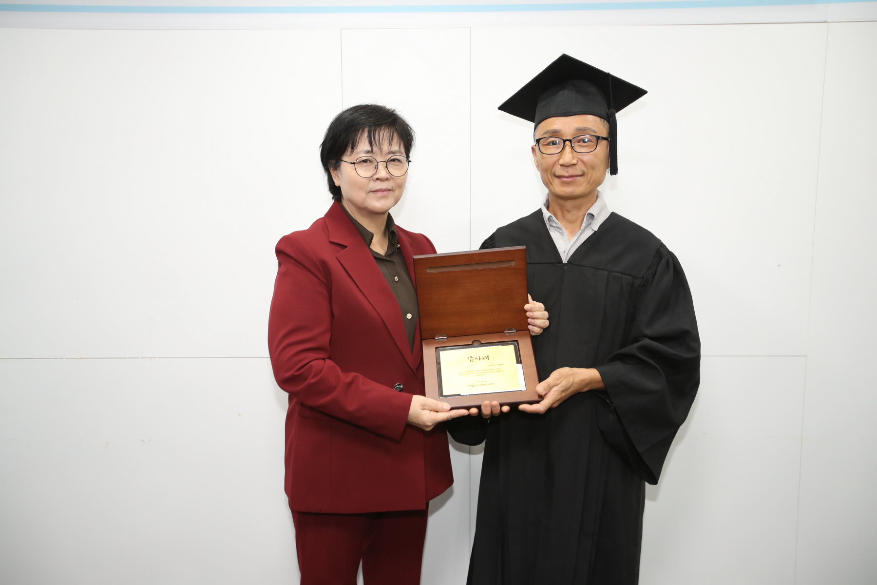 장미원골목시장 상인대학 수료식