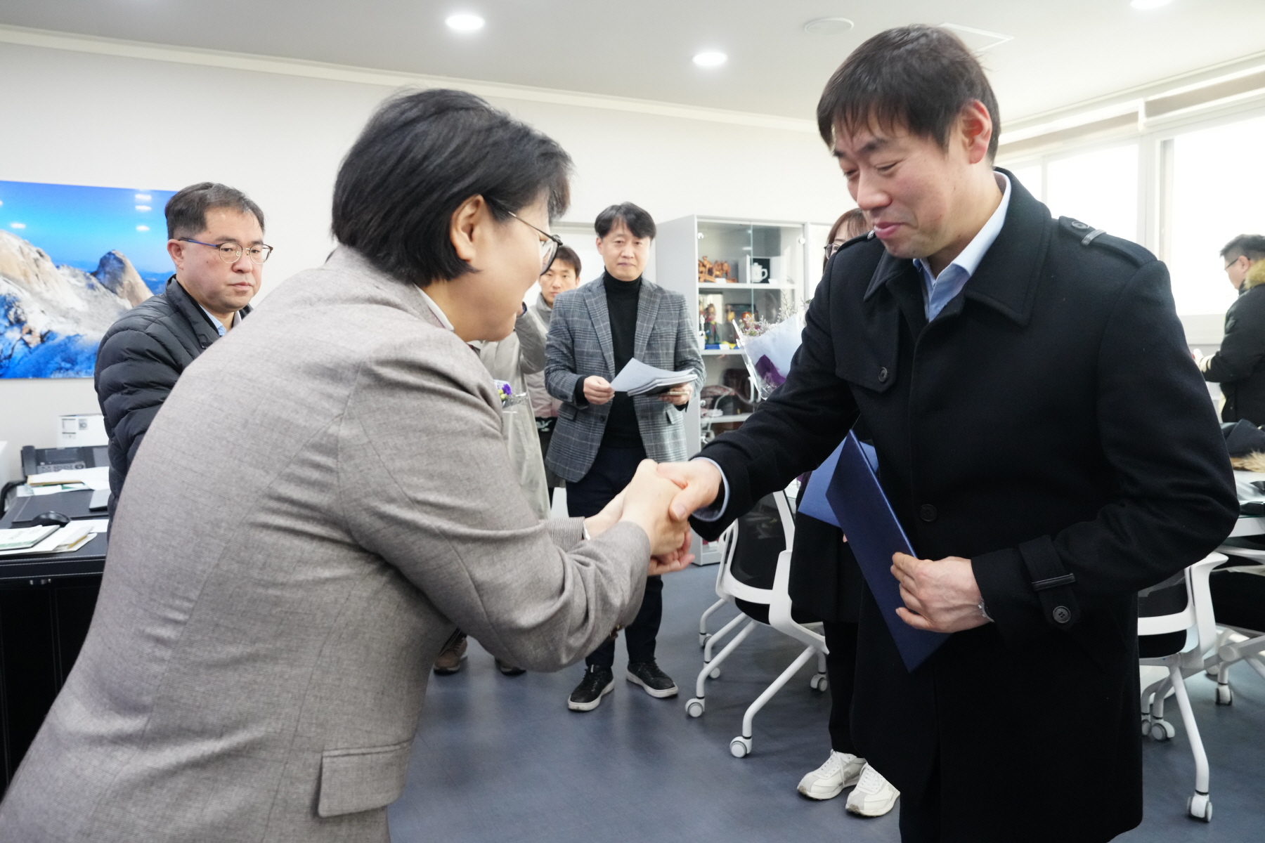 전통시장 활성화 유공자 표창수여식 및 기부금 전달식