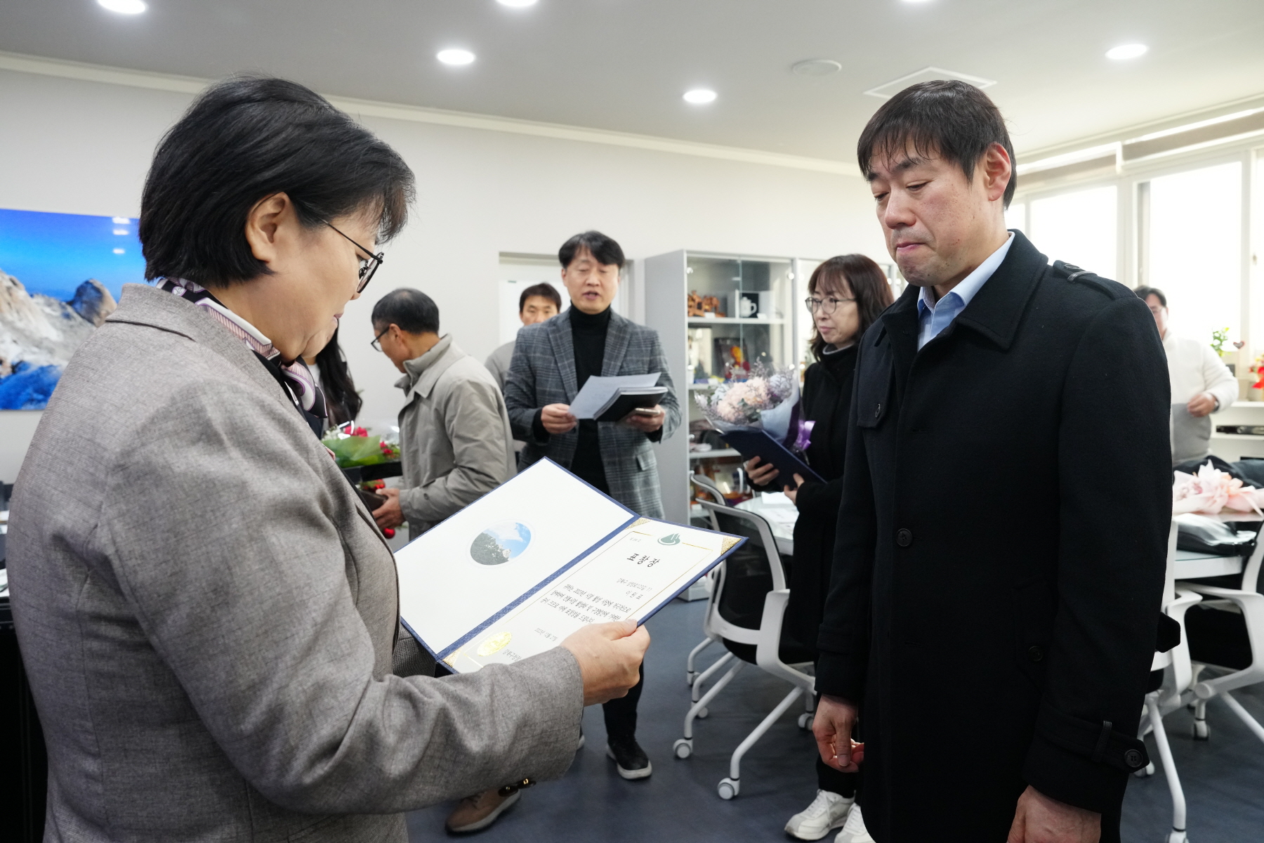 전통시장 활성화 유공자 표창수여식 및 기부금 전달식