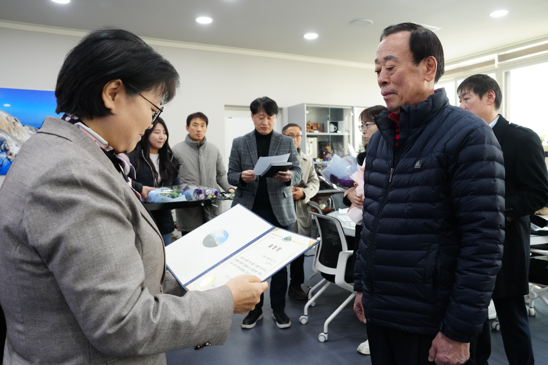 전통시장 활성화 유공자 표창수여식 및 기부금 전달식