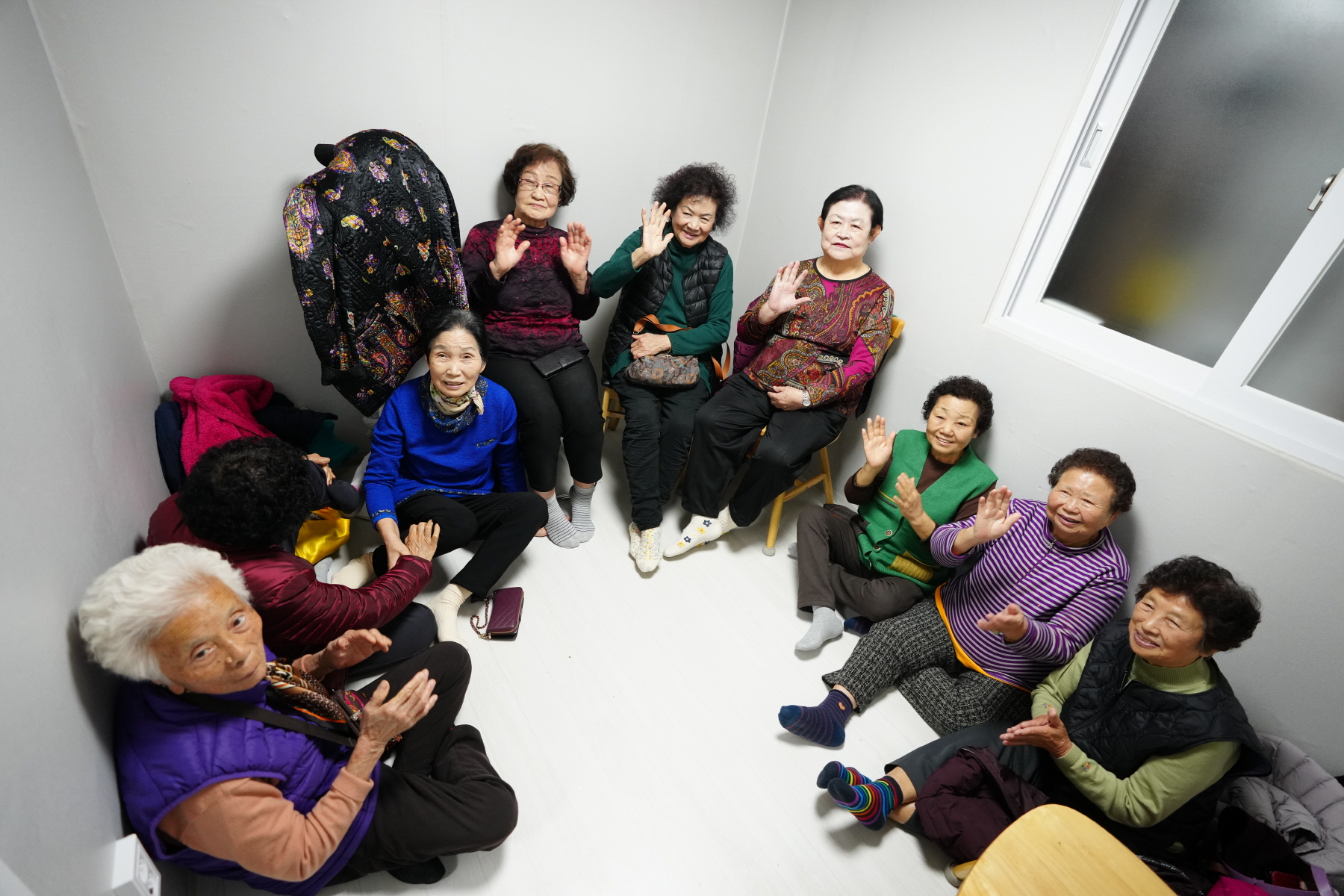 구립 오패산 경로당 개소식