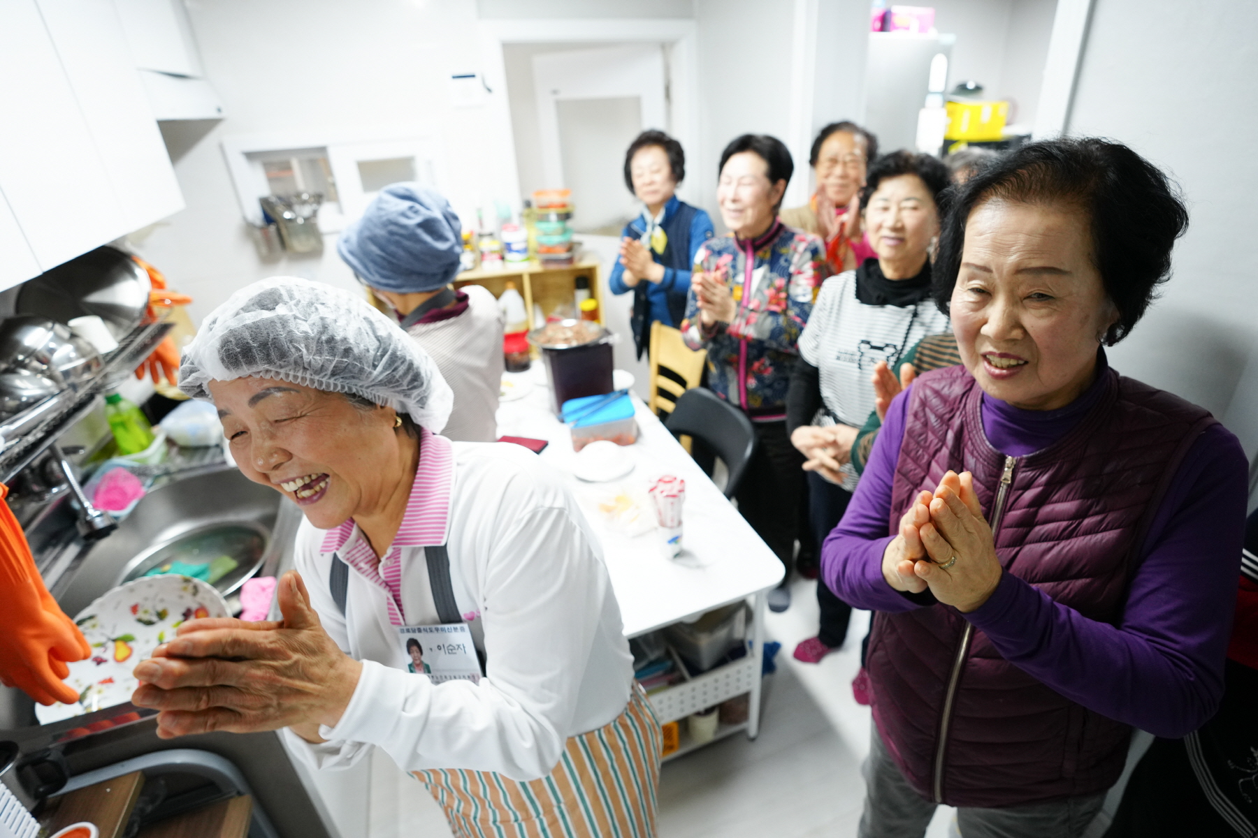구립 오패산 경로당 개소식