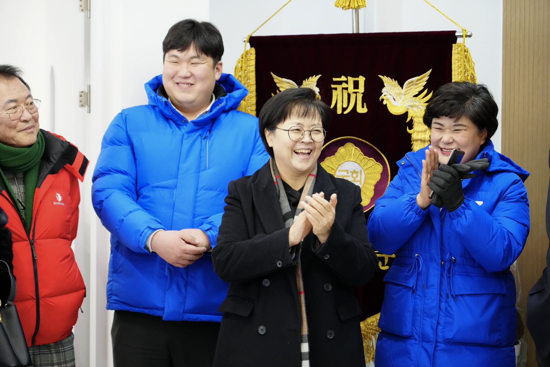 수유2동 장미원 경로당 개소식