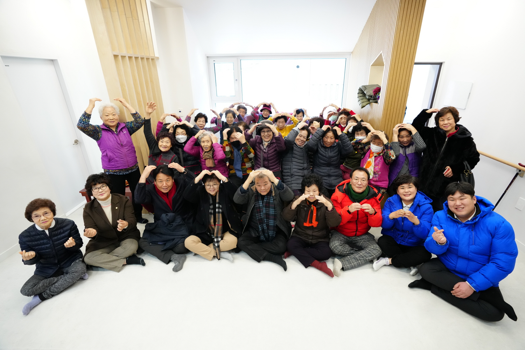 수유2동 장미원 경로당 개소식