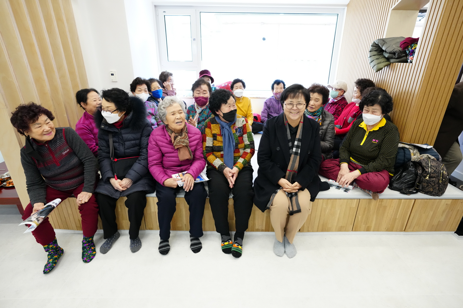 수유2동 장미원 경로당 개소식