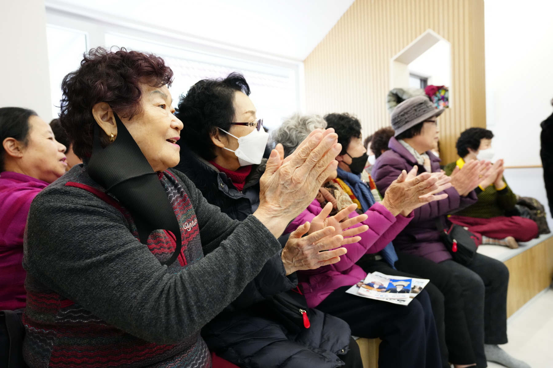 수유2동 장미원 경로당 개소식