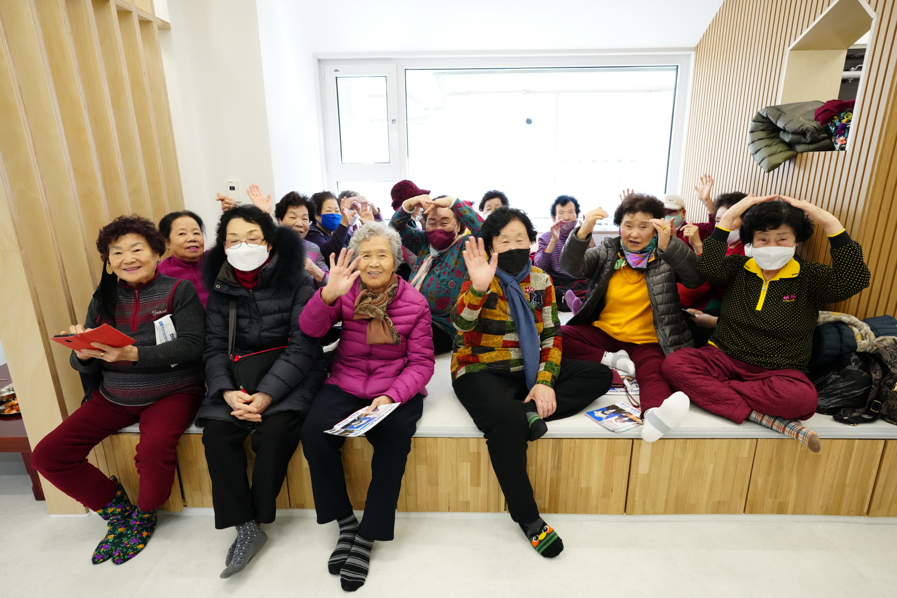 수유2동 장미원 경로당 개소식